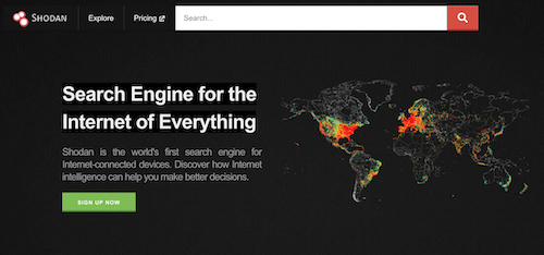 Screenshot Shodan